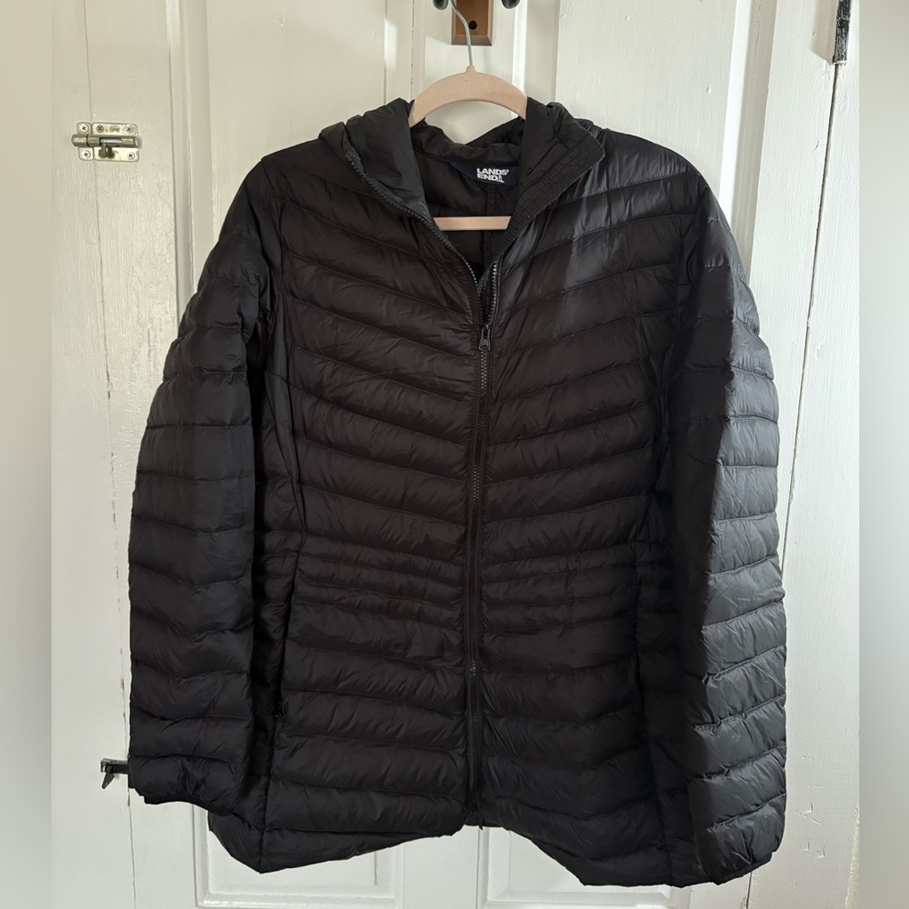 Lands' End Down Puffer Jacket